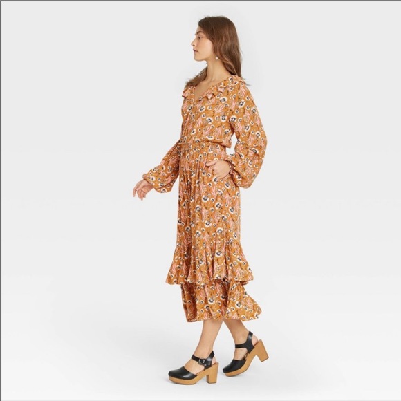 Balloon floral dress - Picture 2 of 6